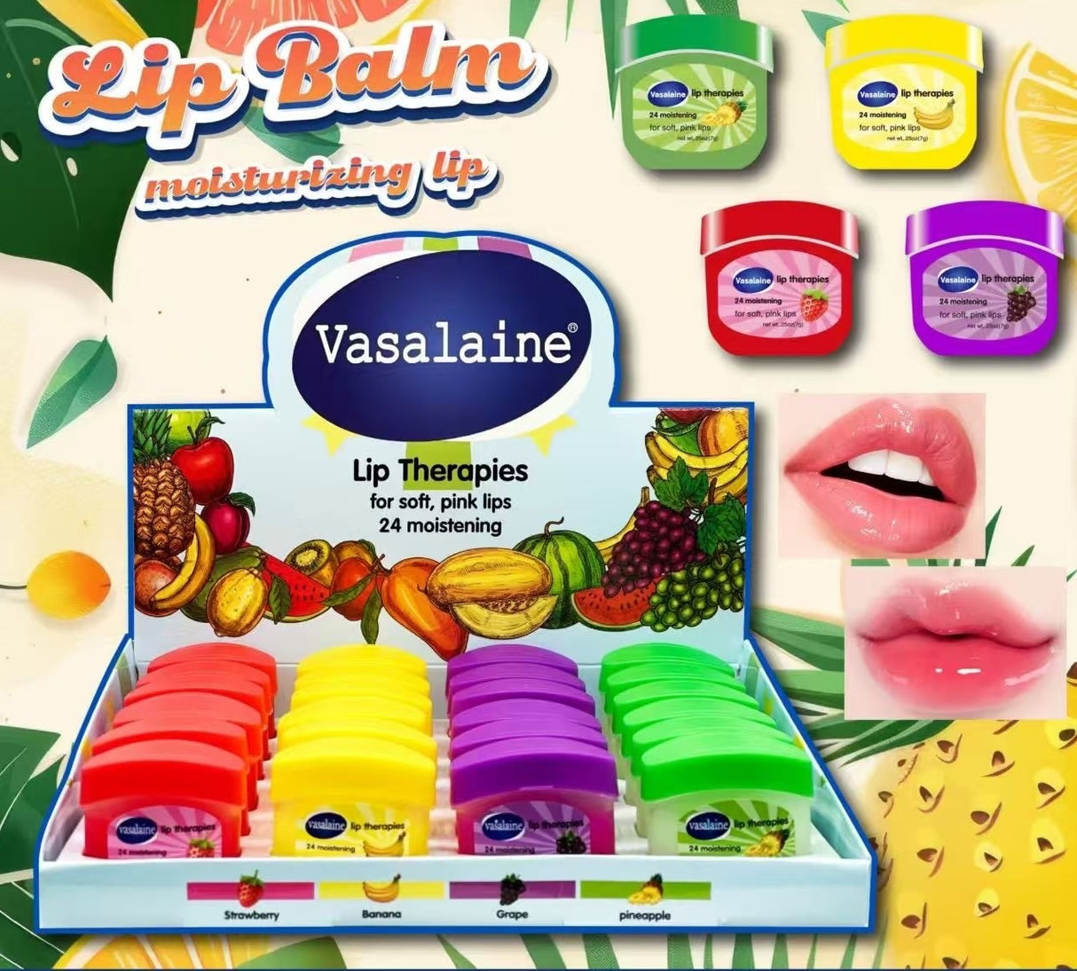 Vasalaine Lip Therapies #8184 (24PC)