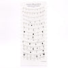 Premium Moon and Stars Anklet Display #900-049W (14PC)