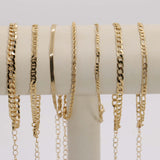 Premium Basics Anklet Display #900-050G (14PC)