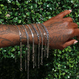 Premium Basics Chain Anklet Display #900-050W (14PC)