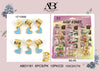 Fashion Hair Ring Accessories #ABD1181 (12PC)