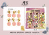 Fashion Hair Ring Accessories #ABD1185 (12PC)