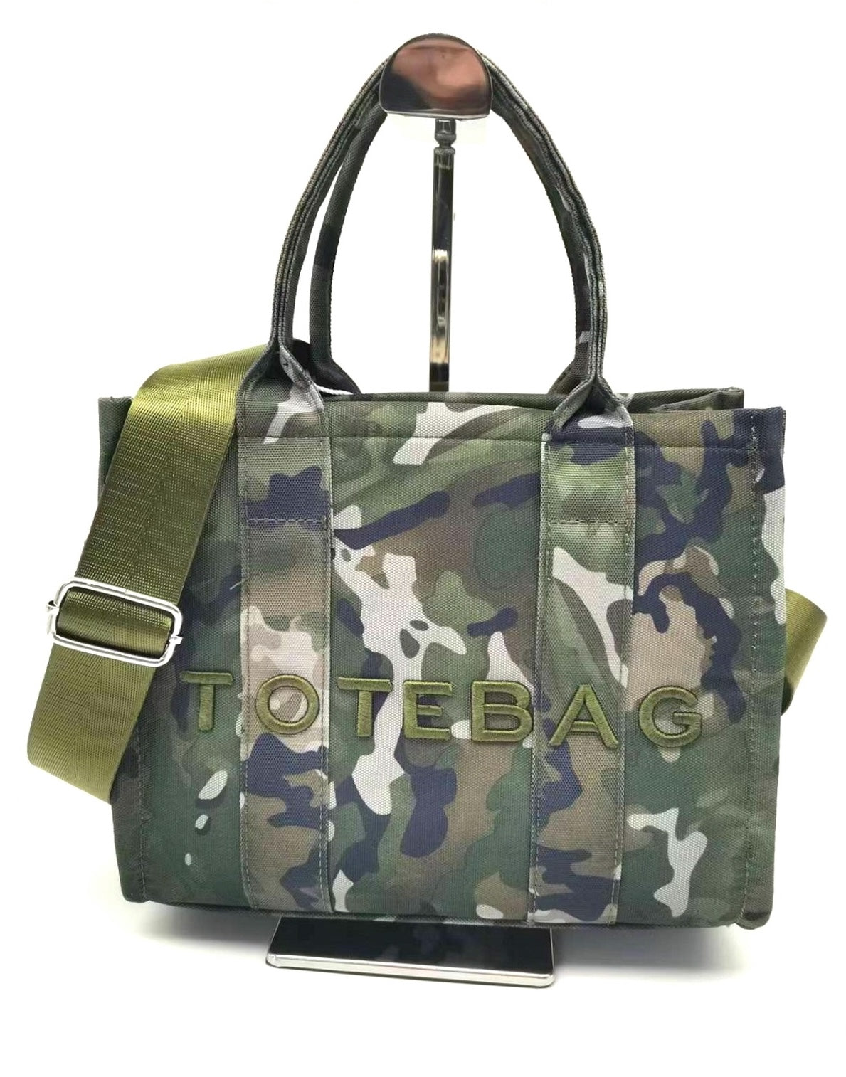 Design Camo Tote Bag #ABG863OLIVE (PC)