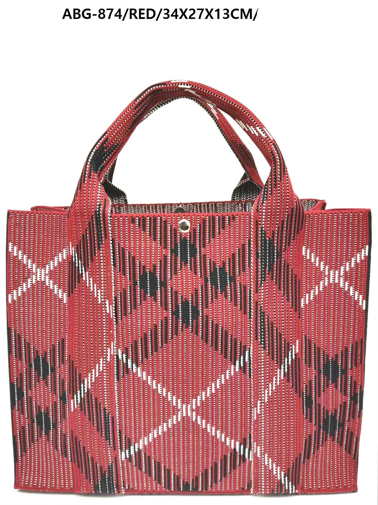 Design Tote Bag #ABG874RED (PC)