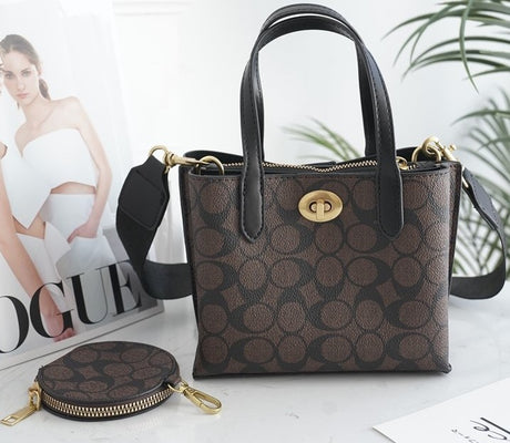 Fashion Small Crossbody Bag W/Mini Coin Purse #ABG926 - Multiple Colors (PC)