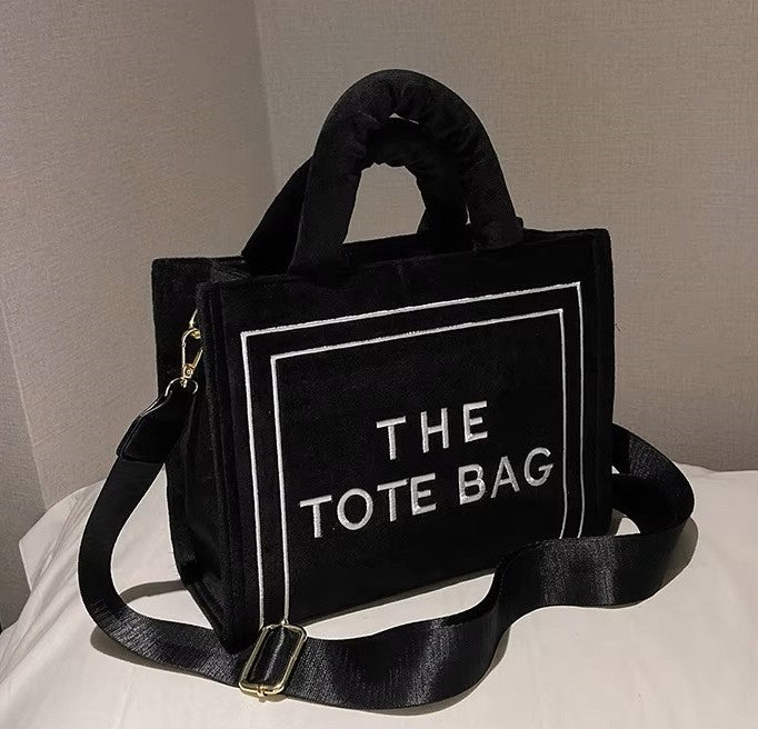 Fashion Suede Tote Bag #ABG931 - Multiple Colors (PC)