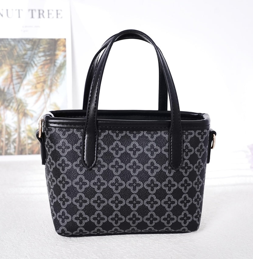 Fashion Woven Mini Tote Bag #ABG998 - Multiple Colors (PC)