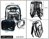 Clear Backpacks #ABP1350 - Multiple Colors (PC)