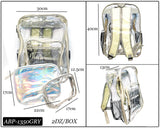 Clear Backpacks #ABP1350 - Multiple Colors (PC)