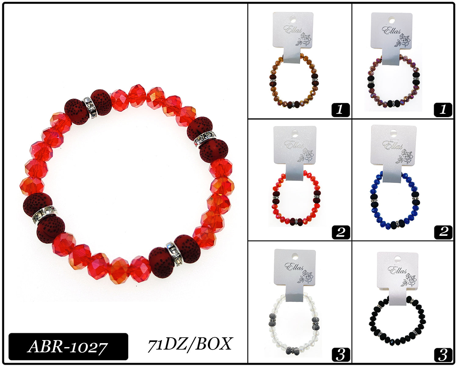 Design Bracelets by the Dozen #ABR1027 (12PC)