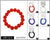 Fashion Design Bead Bracelet #ABR1137A (12PC)