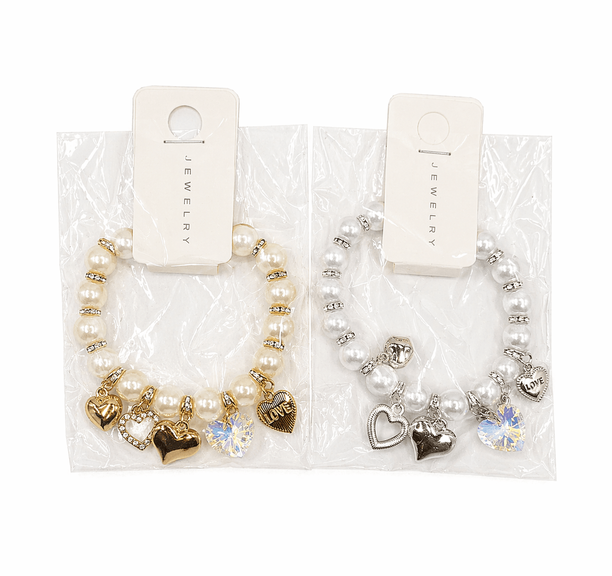 Fashion Thin Pearl Dozen Bracelet #ABR1430 (12PC)