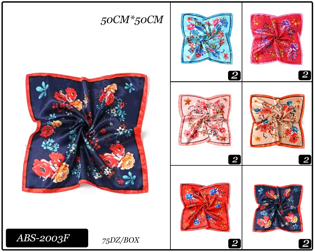 Fashion Design Neck Scarf #ABS2003F (12PC)