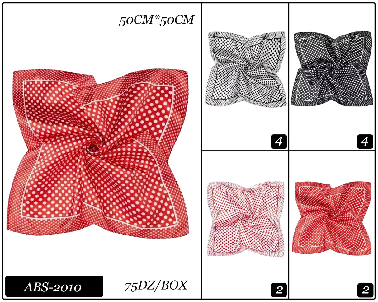 Fashion Design Neck Scarf #ABS2010 (12PC)