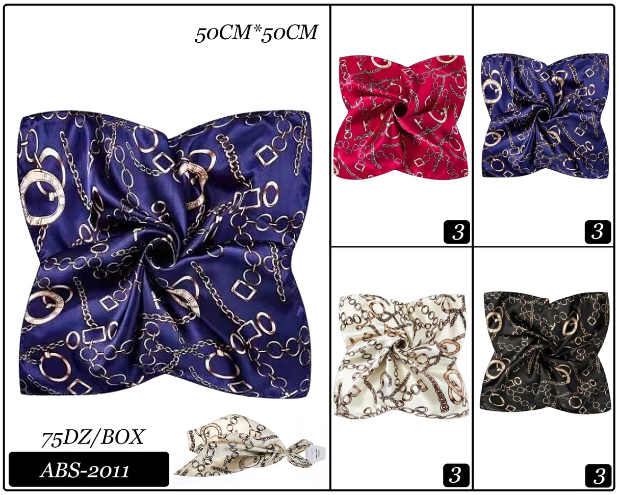 Fashion Design Neck Scarf #ABS2011 (12PC)