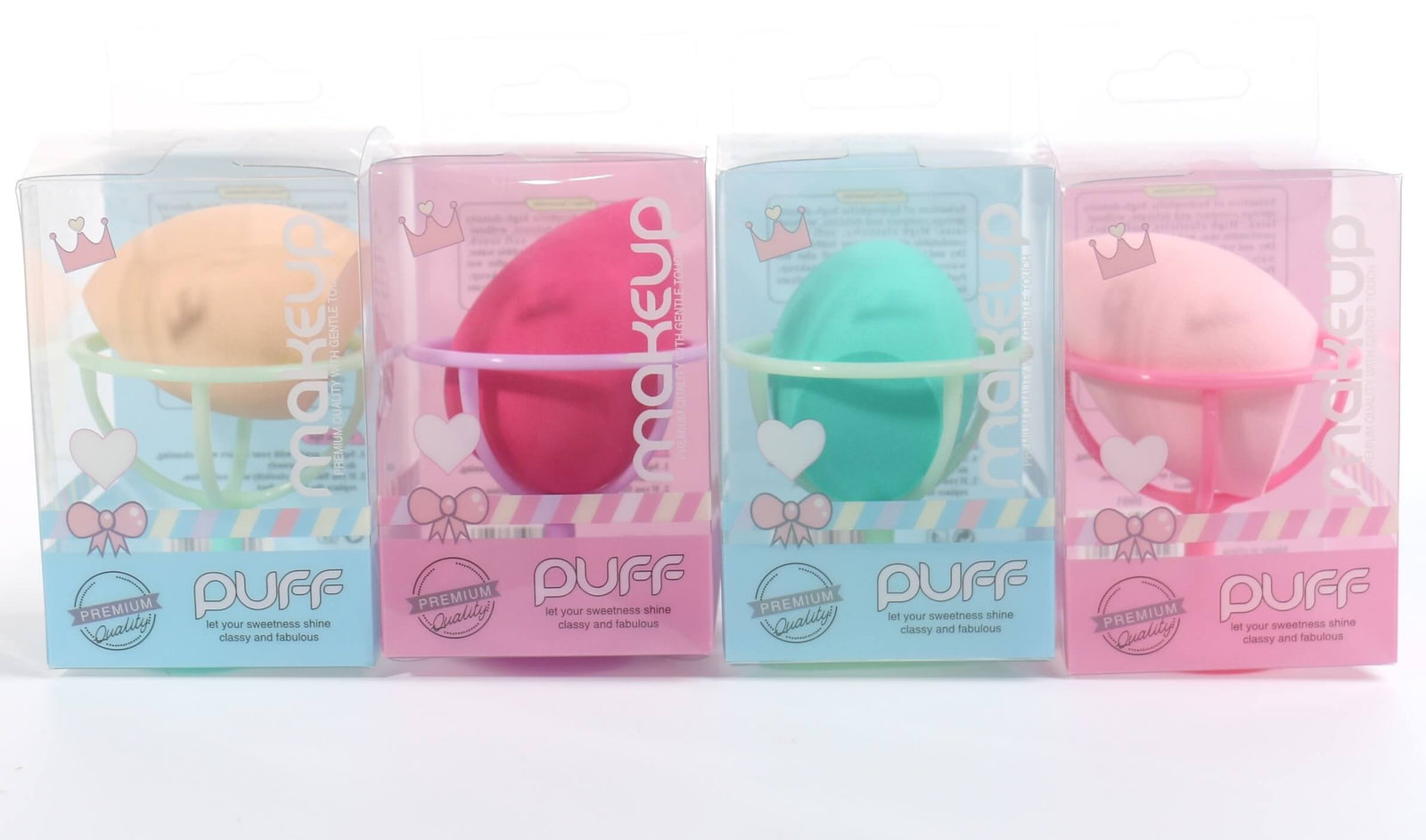 Cosmetic Makeup Applicators #AC01421 (12PC)