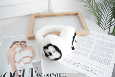Fashion Fur Earmuffs #AE101 - Multiple Colors (6PC)