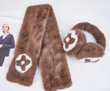 Fashion Design Fur Winter Set #AE103S - Multiple Colors (1SET)