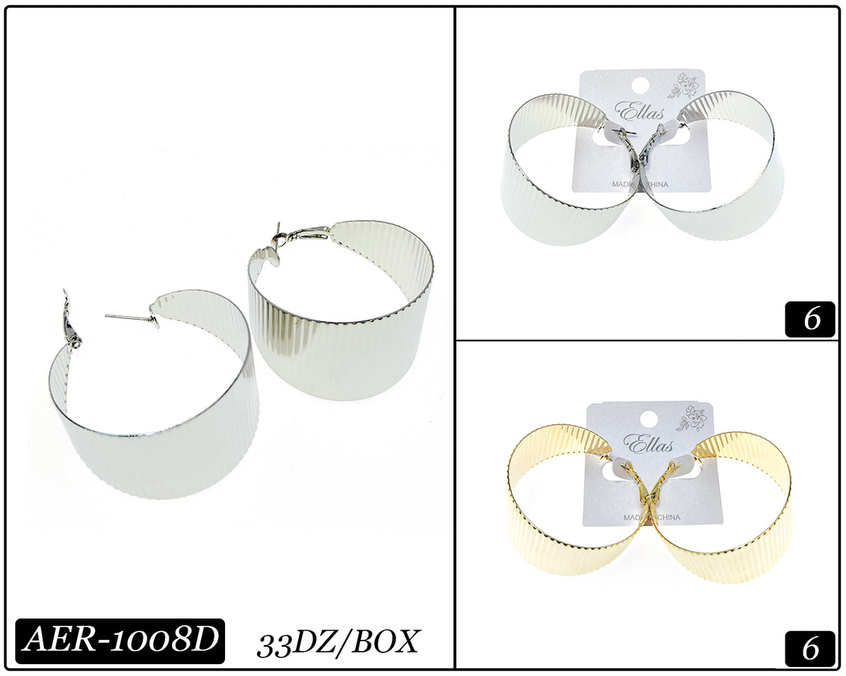 Design Earrings by the Dozen #AER1008D (12PC)