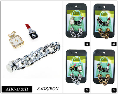 Waterproof Beach Tote Bag Charms (12PC) - Multiple