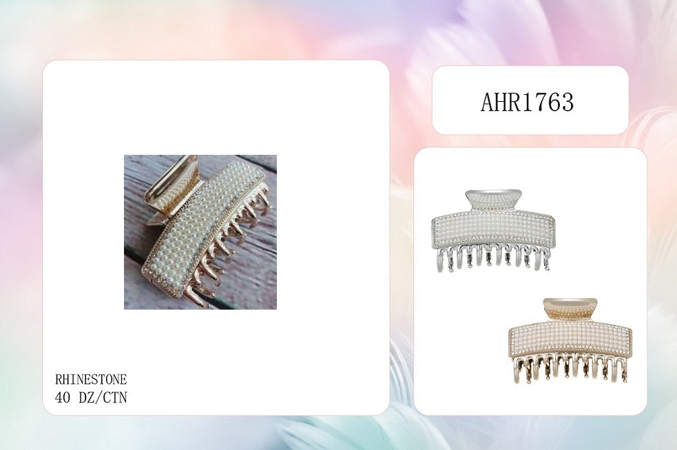 Fashion Hair Clips #AHR1763 (12PC)