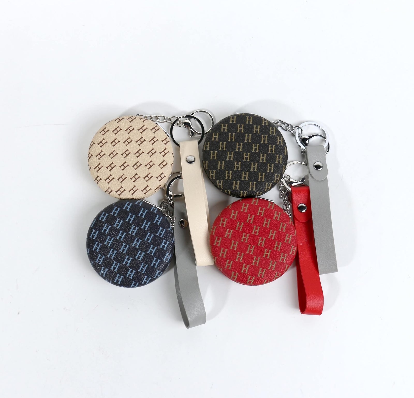 Fashion Cosmetic Mirror Keychains #AMR1204C (12PC)