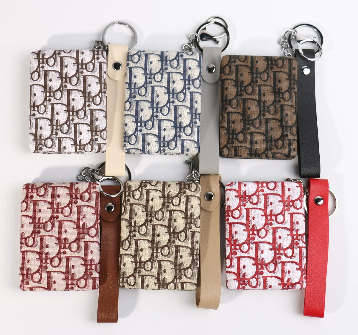 Fashion Cosmetic Mirror Keychains #AMR1366D (12PC)