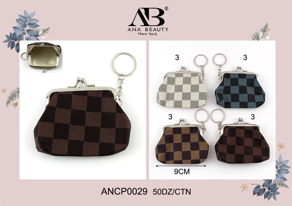 Mini Fashion Coin Purse #ANCP0029 (12PC)