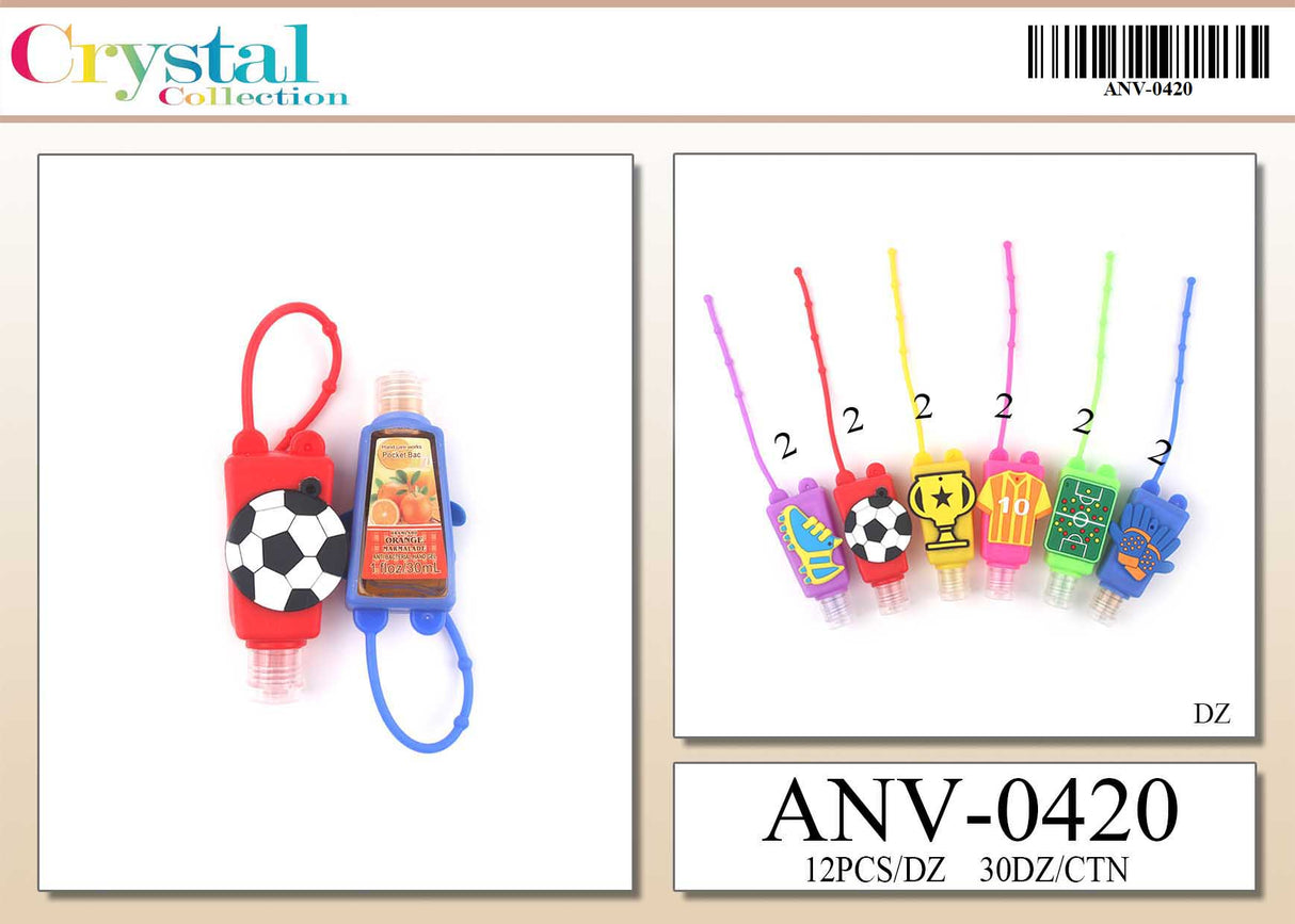Kids Cute Hand Sanitizer Keychain #ANV/KNV (12PC)