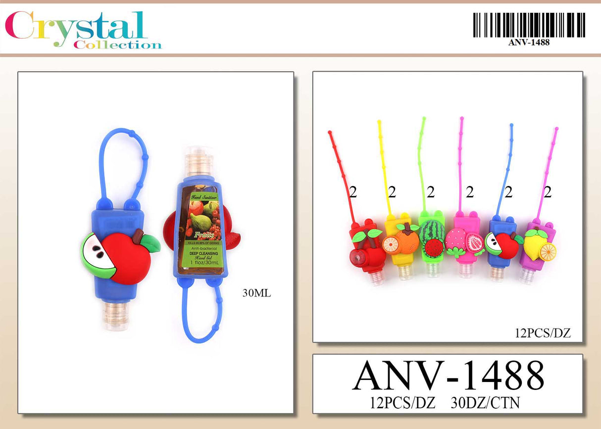 Kids Cute Hand Sanitizer Keychain #ANV/KNV (12PC)