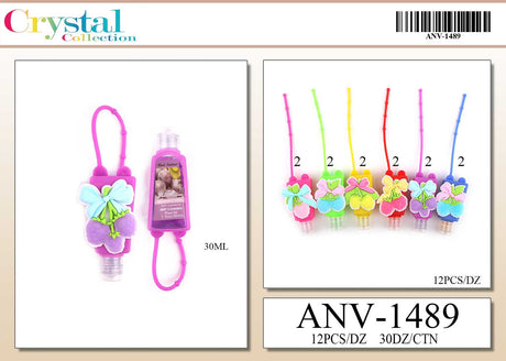 Kids Cute Hand Sanitizer Keychain #ANV/KNV (12PC)