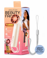 Absolute Handheld Beauty Fan Turbo with Wrist Strap #APBF26 (PC)
