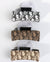Fashion Hairclips #APC1317B (12PC)