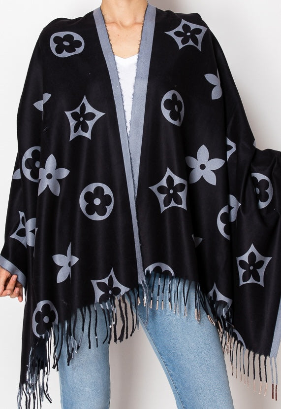 Fashion Design Shawls #AS525 - Multiple Colors (PC)