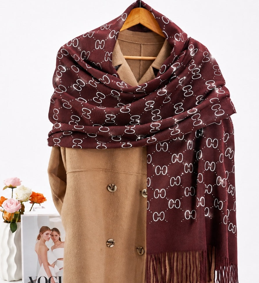 Fashion Design Bling Shawl 65x180cm #AS859 - Multiple Colors (PC)