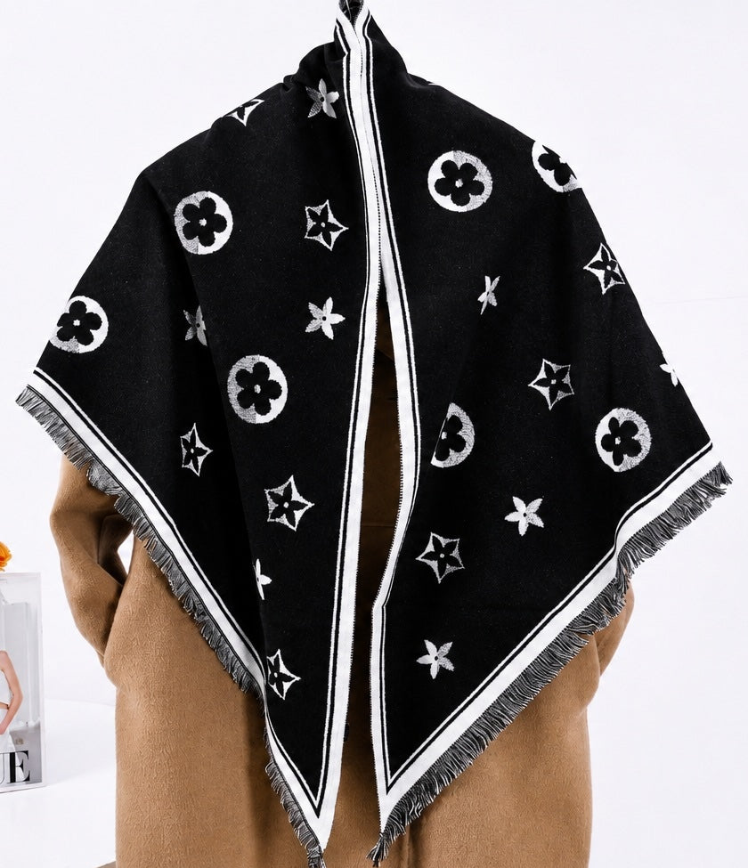 Fashion Design Triangle Shawl #AS861 - Multiple Colors (PC)