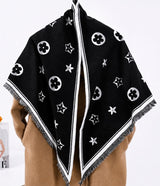Fashion Design Triangle Shawl #AS861 - Multiple Colors (PC)