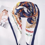Poly Woven Scarf 130x130cm #AS876 - Multiple Colors (PC)