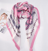 Poly Woven Scarf 130x130cm #AS876 - Multiple Colors (PC)
