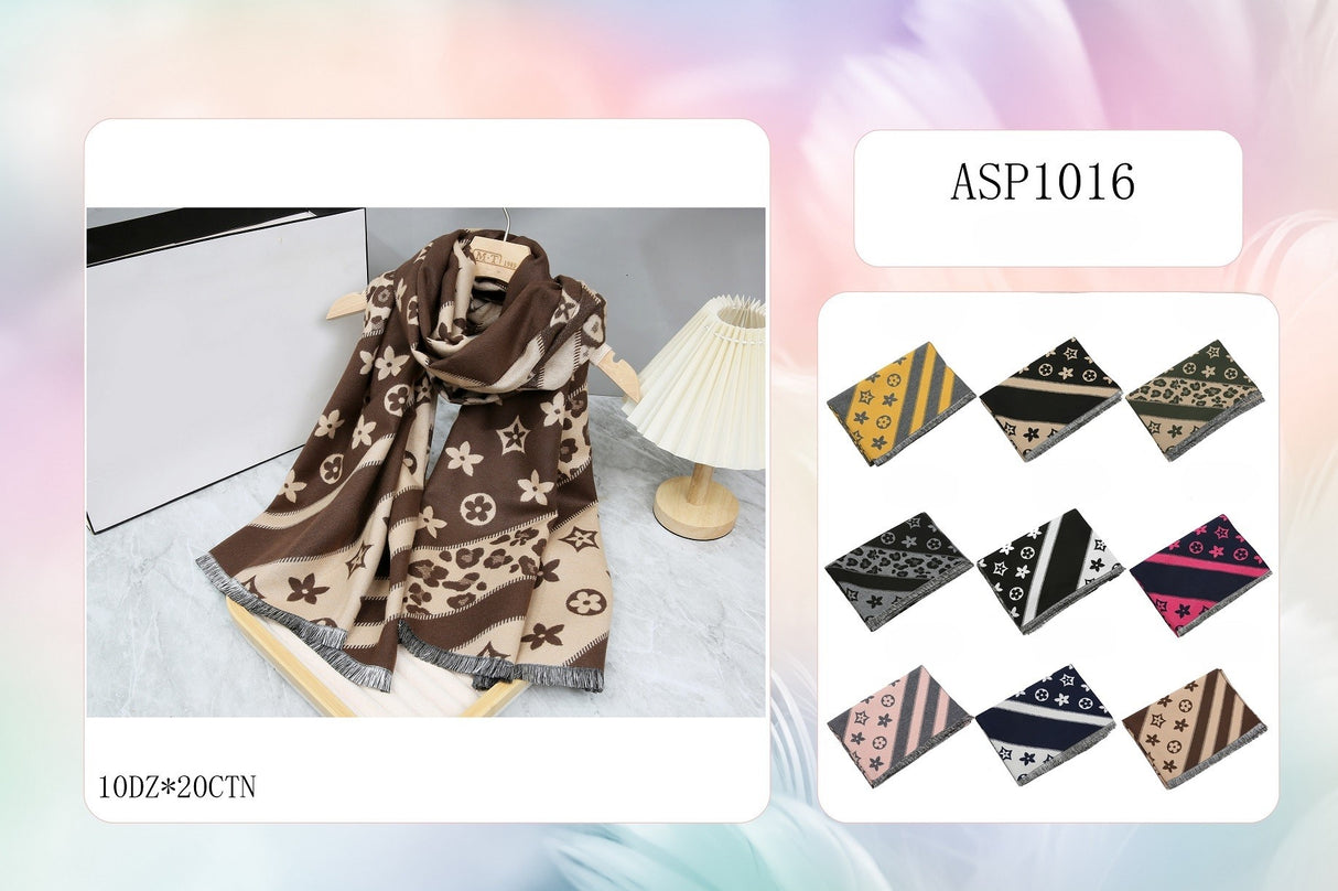 Fashion Design Scarf #ASP1016 - Multiple Colors (PC)