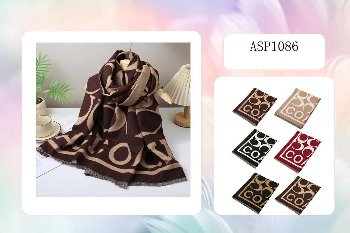 Fashion Design Scarf #ASP1086 - Multiple Colors (PC)