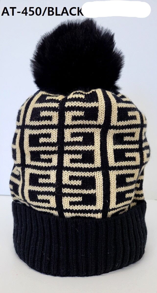 Winter Fashion Beanie #AT450 - Multiple Colors (PC)
