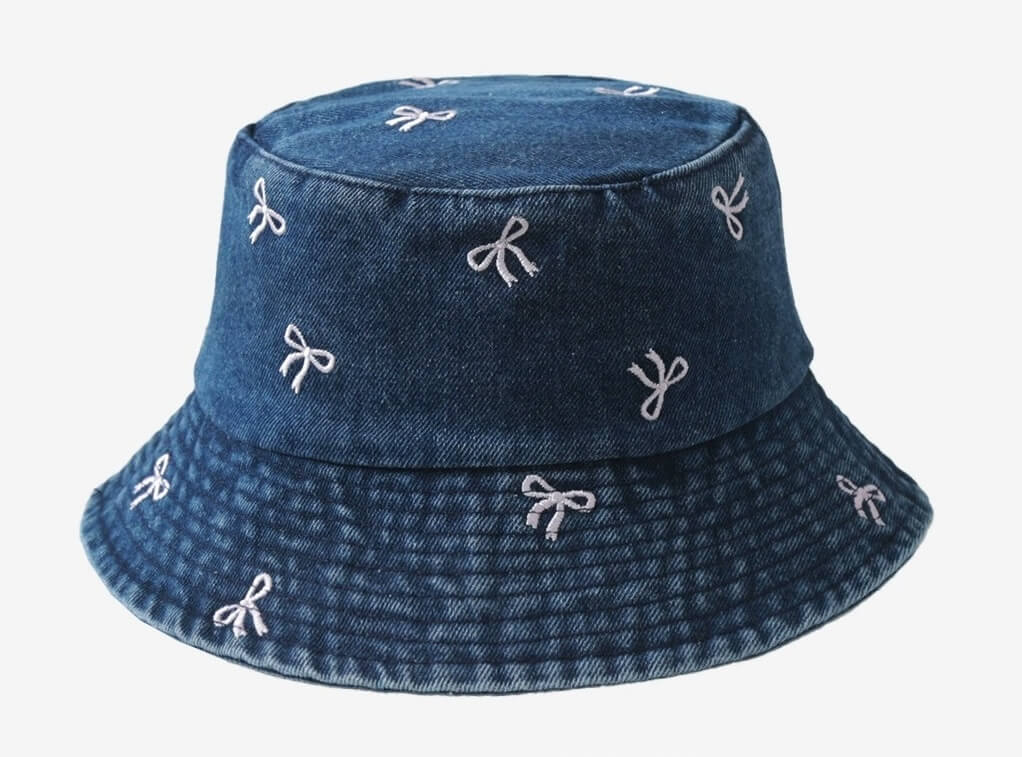 Fashion Denim Design Bucket Hat #AT601 - Multiple Colors (PC)
