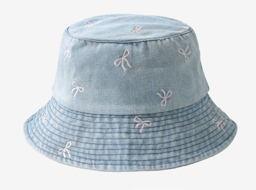 Fashion Denim Design Bucket Hat #AT601 - Multiple Colors (PC)