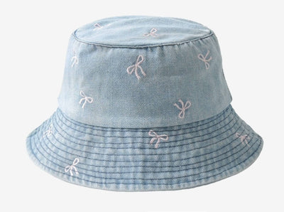 Fashion Denim Design Bucket Hat #AT601 - Multiple Colors (PC)