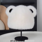 Fashion Animal Fur Bucket Hat #AT619 - Multiple Colors (PC)