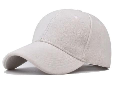 Fashion Suede Solid Cap #AT626 - Multiple Colors (PC)