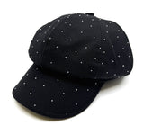 Fashion Rhinestone Newsboy Cap #AT656 - Multiple Colors (PC)