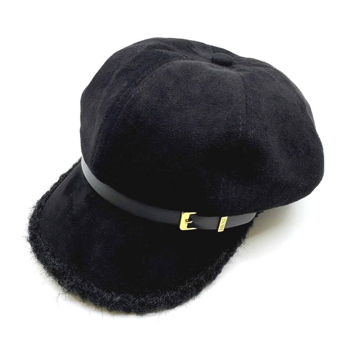 Fashion Faux Suede Newsboy Cap #AT657 - Multiple Colors (PC)
