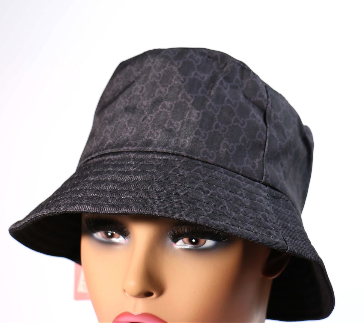 Fashion Design Bucket Hat #AT416 - Black (PC)